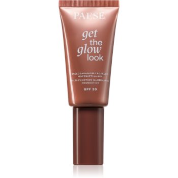 Paese Get The Glow Look Illuminating Foundation Machiaj usor cu efect de luminozitate SPF 20 - imagine 2